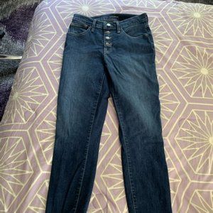 High Waisted Blue Jeans